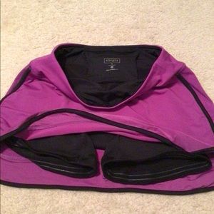 Athleta padded skort size M